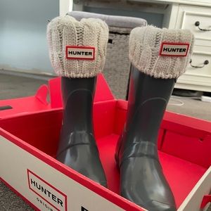 HUNTER BOOTS with free boot socks